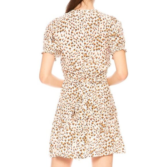 Faithfull the Brand Vanelli Floral Tie Waist Mini Dress Great Condition - 8 - Picture 2 of 15